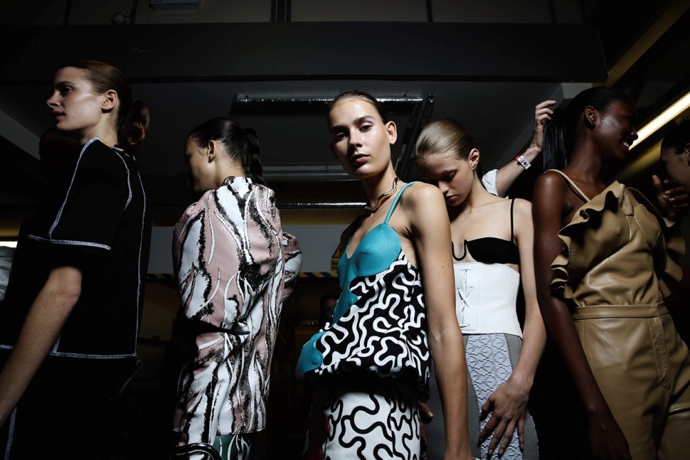 Backstage at J.W. Anderson Photos by Ki Price Words by Ray Kinsella