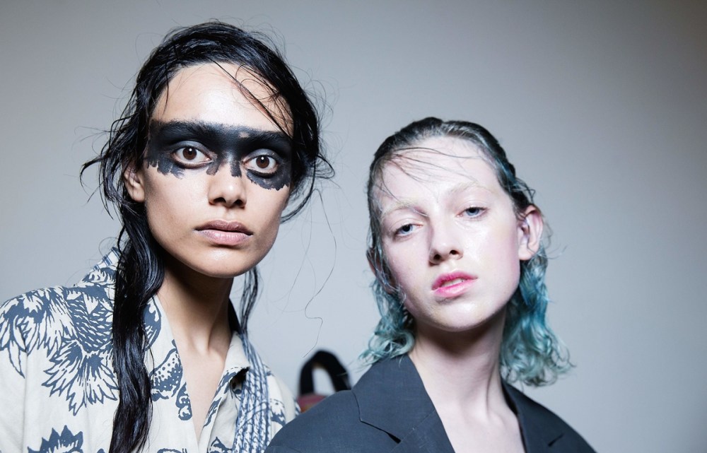 Backstage at Vivienne Westwood Red LabelSS16 Show Photos Ki Price